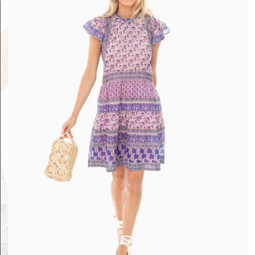 Sea New York Bianca Tiered Tunic Dress